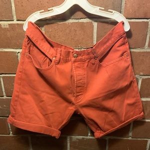 H&M Jean shorts salmon sz 36